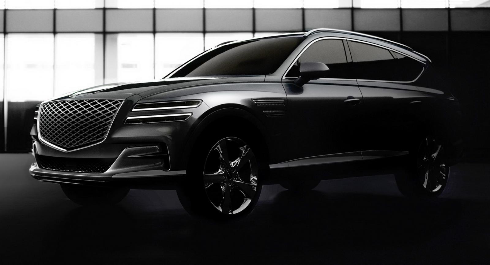 GV80 2021 là chiếc SUV đầu tiên của Genesis.