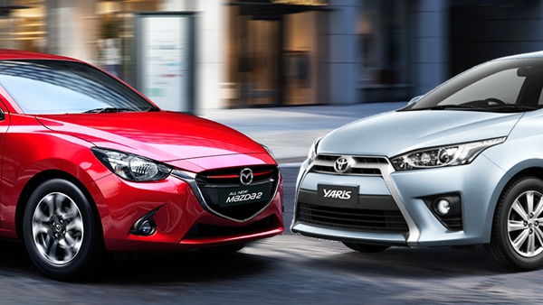 So sánh Toyota Yaris hay Mazda 2 hatchback So sánh Toyota Yaris hay Mazda 2 hatchback