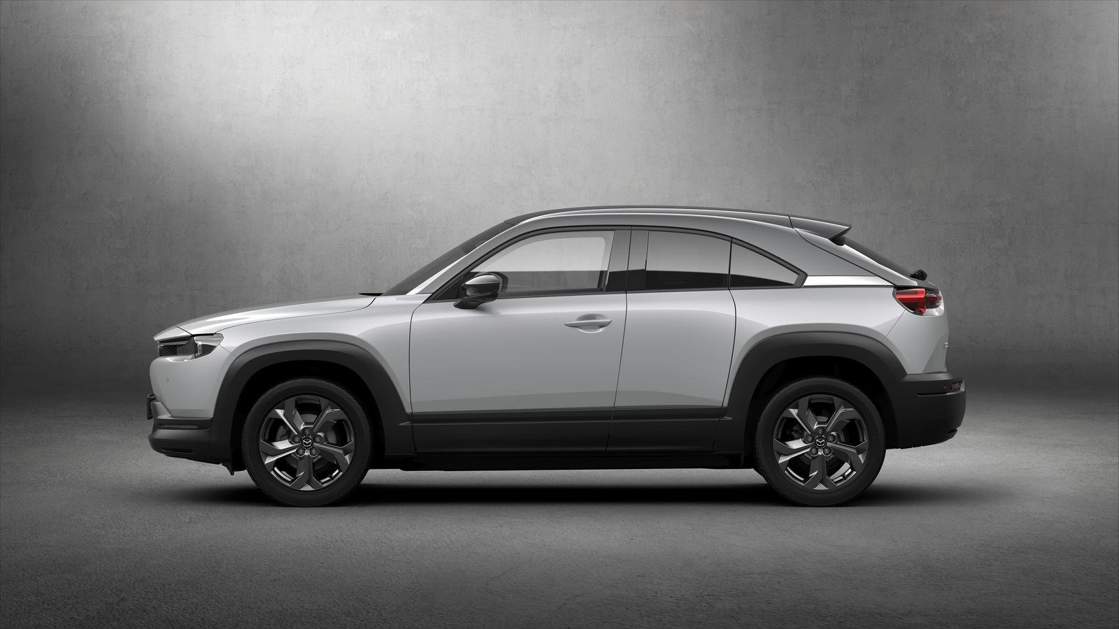 Đánh giá xe Mazda MX-30 2021 về thân xe - ảnh 1 Đánh giá xe Mazda MX-30 2021 về thân xe: chính diện thân xe