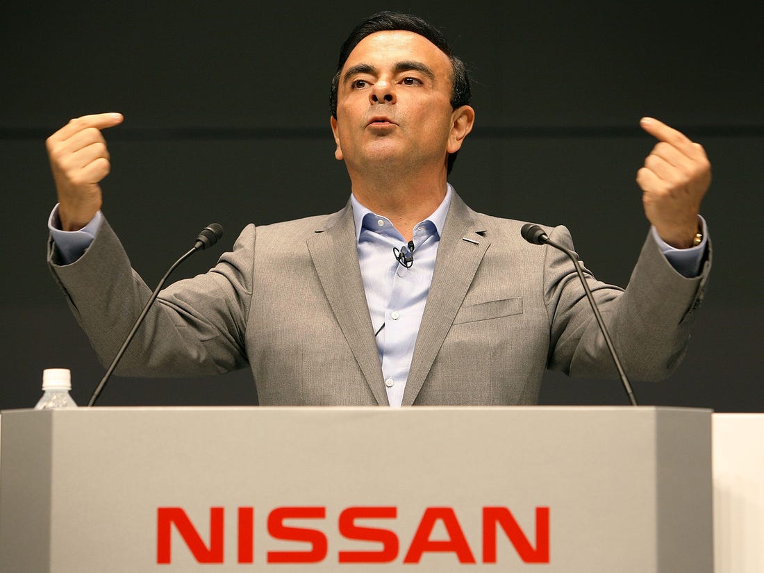 Carlos Ghosn có công lớn trong việc hồi sinh Nissan.