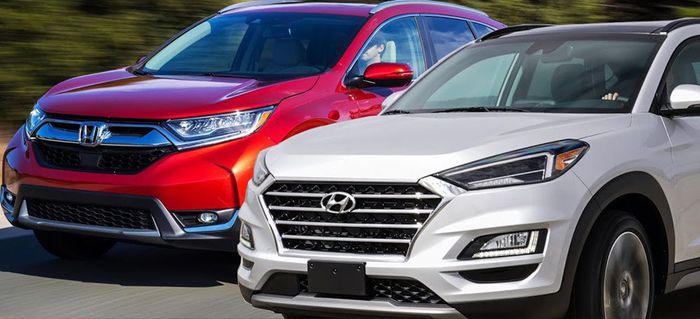 So sánh xe Honda CR-V với Hyundai Tucson So sánh xe Honda CR-V với Hyundai Tucson
