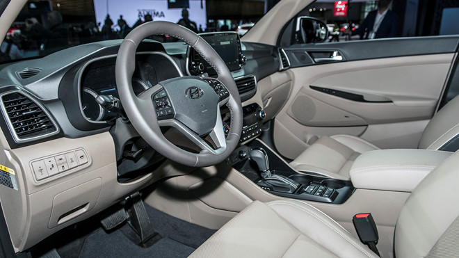 Nội thất của Hyundai Tucson được trang bị rất nhiều công nghệ hiện đại Nội thất của Hyundai Tucson được trang bị rất nhiều công nghệ hiện đại