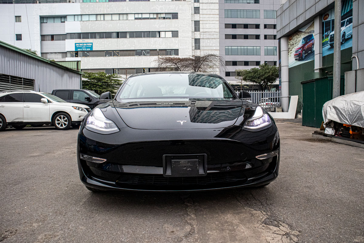 Ảnh chi tiết xe Tesla Model 3 vừa về Việt Nam a111