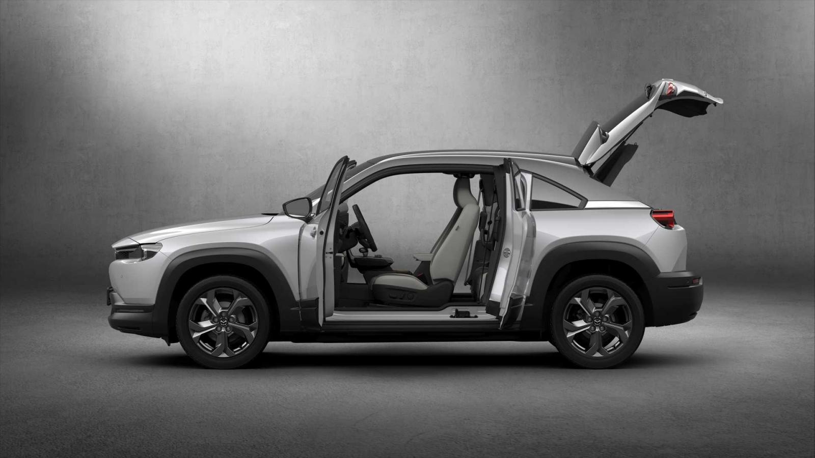 Đánh giá xe Mazda MX-30 2021 về khoang hành lý Đánh giá xe Mazda MX-30 2021 về khoang hành lý.