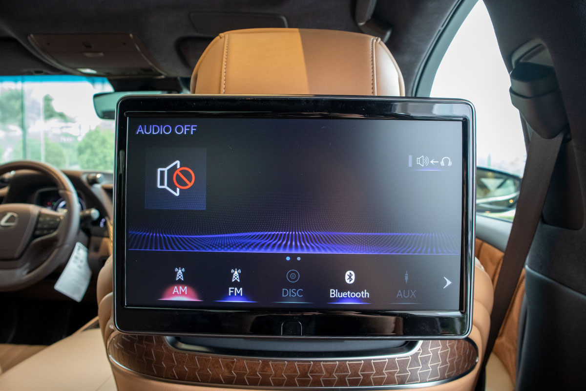 Màn hình xe Lexus LS500h 2020