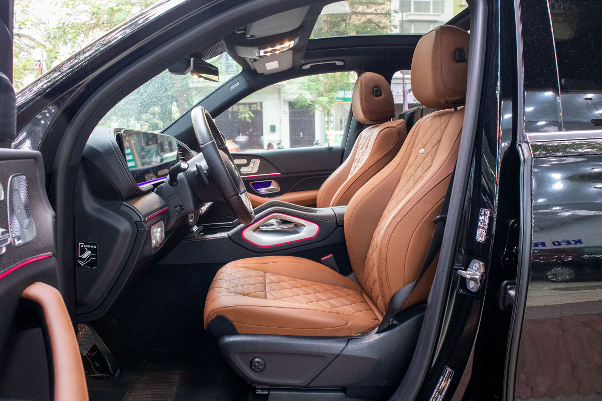 Hình ảnh ghế trước xe Mercedes-Benz GLE300 Diesel 2020