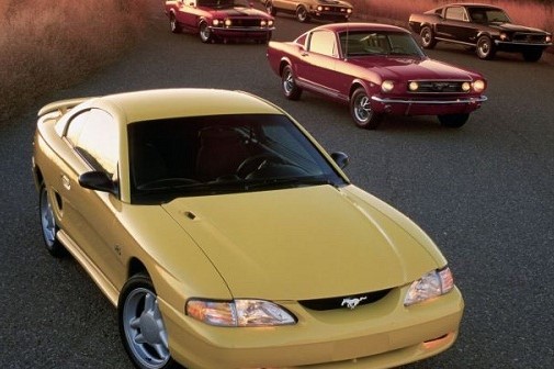 thiết kế của mẫu xe Ford Mustang qua giai đoạn phát triển a5