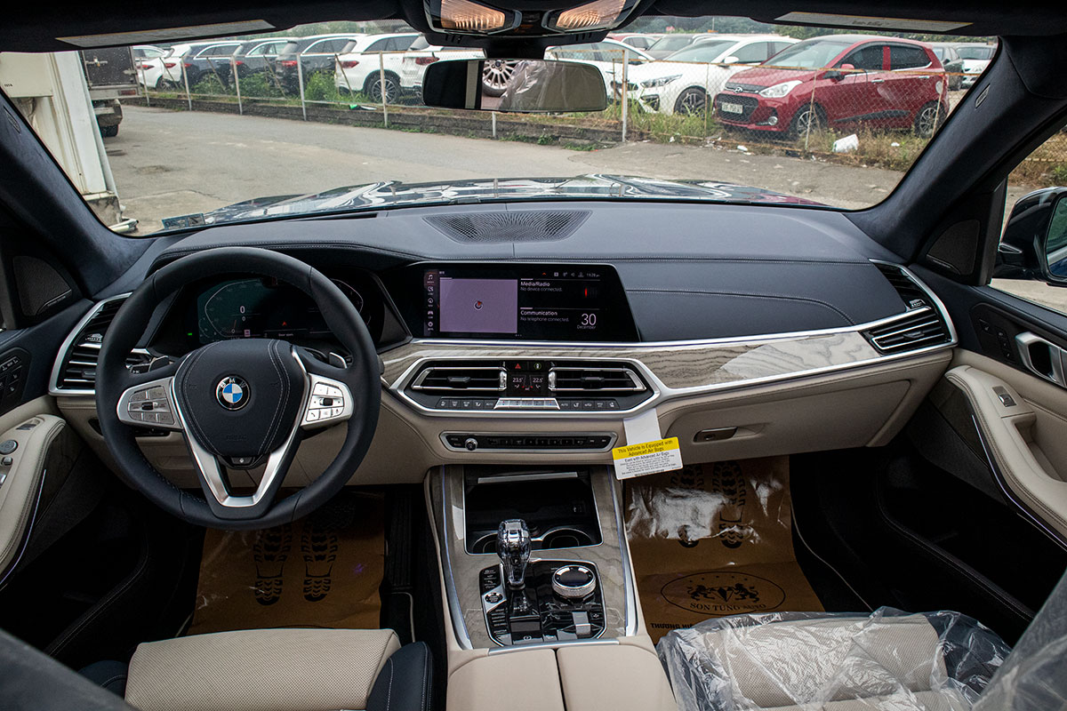 Nội thất xe BMW X7 2020 