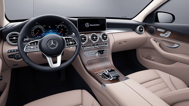 Nội thất xe Mercedes C200 Nội thất xe Mercedes C200