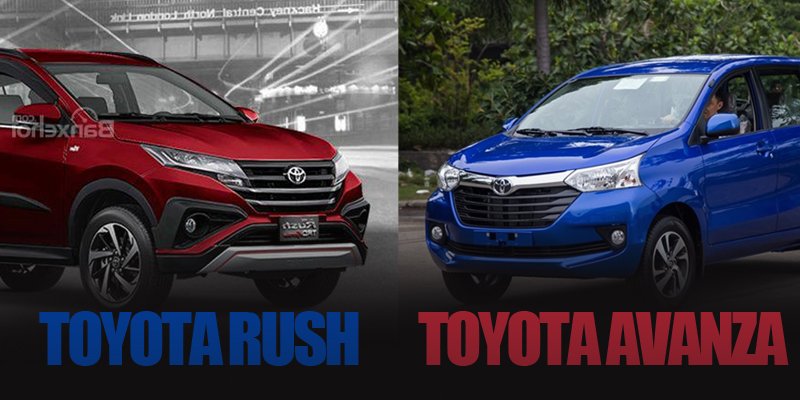 So sánh Toyota Rush với Toyota Avanza So sánh Toyota Rush với Toyota Avanza