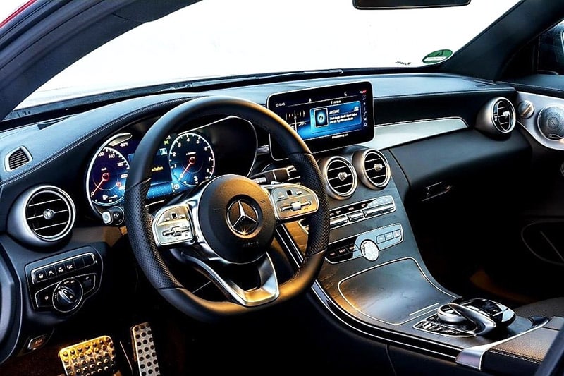 Nội thất xe MERCEDES C300 Nội thất xe MERCEDES C300