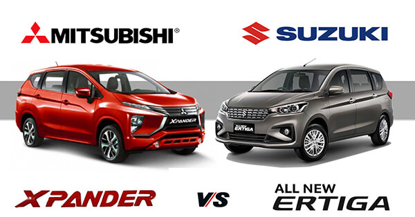 So sánh Suzuki Ertiga và Mitsubishi Xpander So sánh Suzuki Ertiga và Mitsubishi Xpander