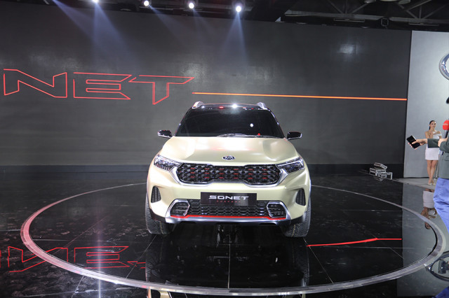 [Auto Expo 2020] Kia Sonet 2020 với mũi hổ