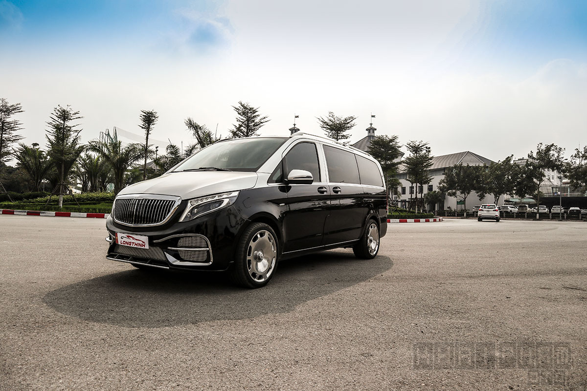 Chi tiết xe Mercedes-Benz V 250 độ Maybach đầu tiên tại Việt Nam có giá hơn 2 tỷ đồng a1