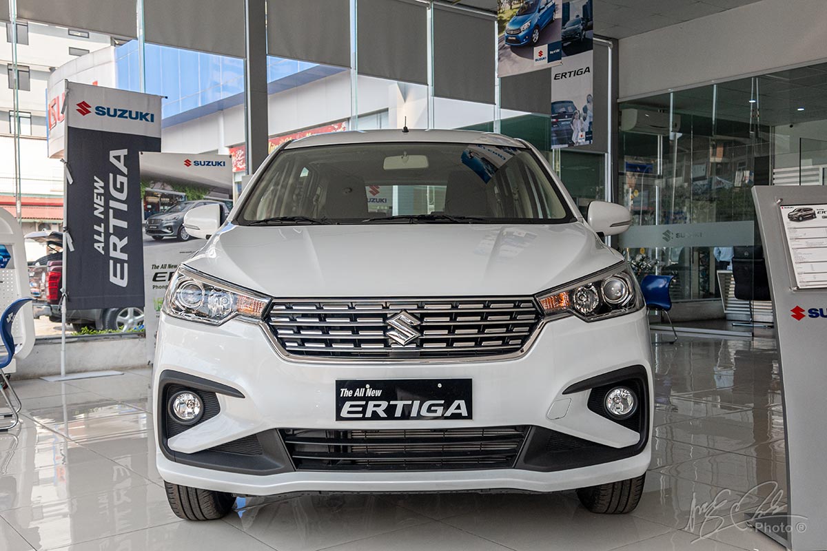 Đánh giá xe Suzuki Ertiga 2020: Thiết kế đầu xe.