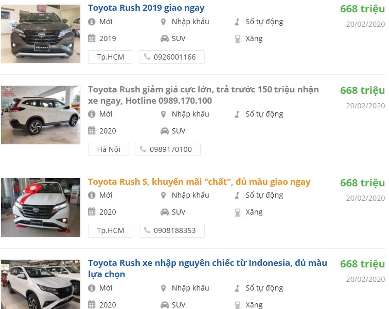 Toyota Rush phá lệ giảm giá sâu, tham vọng "vớt" chút doanh số từ Xpander a2