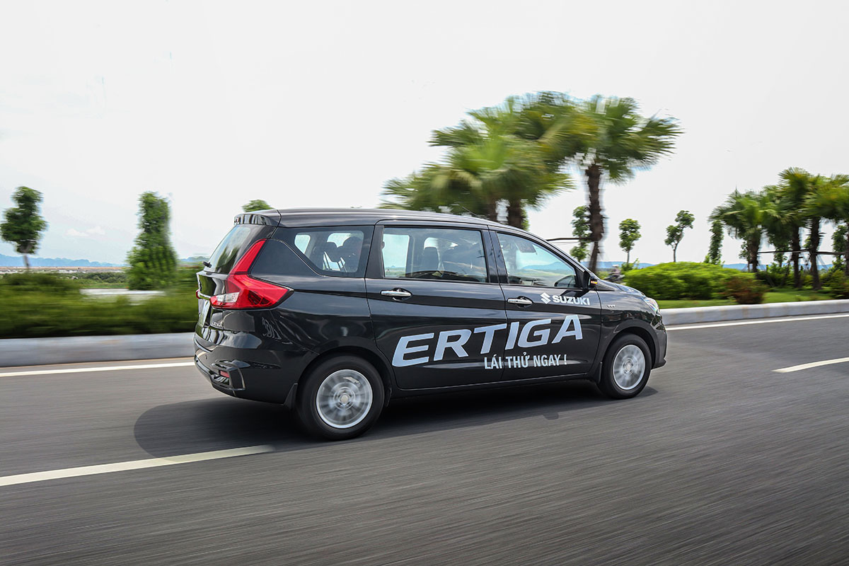 Đánh giá xe Suzuki Ertiga 2020: Khả năng vận hành không có sự khác biệt so với mô hình cũ.