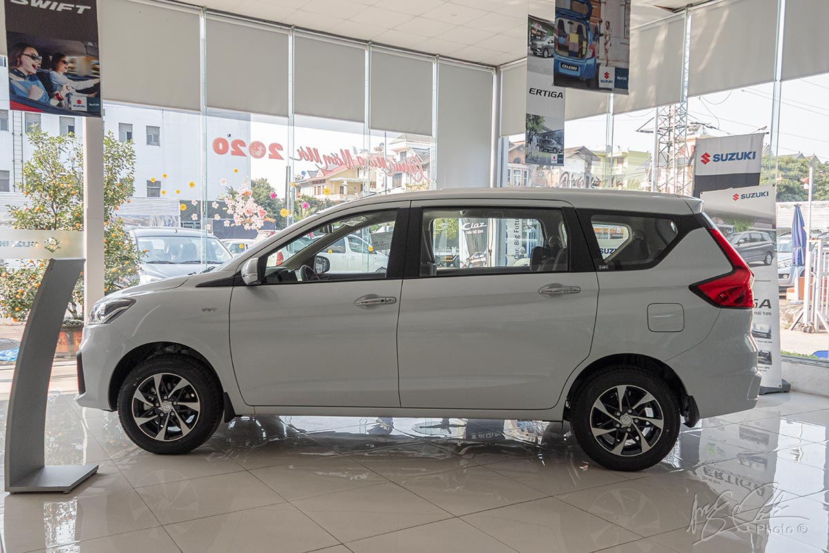 Đánh giá xe Suzuki Ertiga 2020: Thiết kế thân xe.