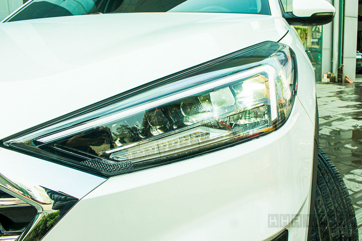Hình ảnh đèn pha xe Hyundai Tucson 2020: