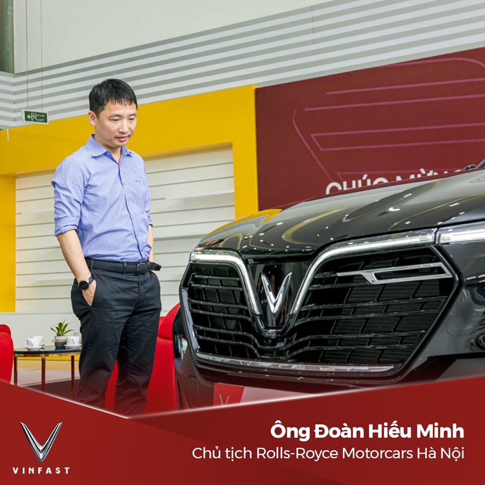 Ông chủ Rolls-Royce Việt Nam chia sẻ sau khi nhận xe VinFast LUX SA2.0 a1