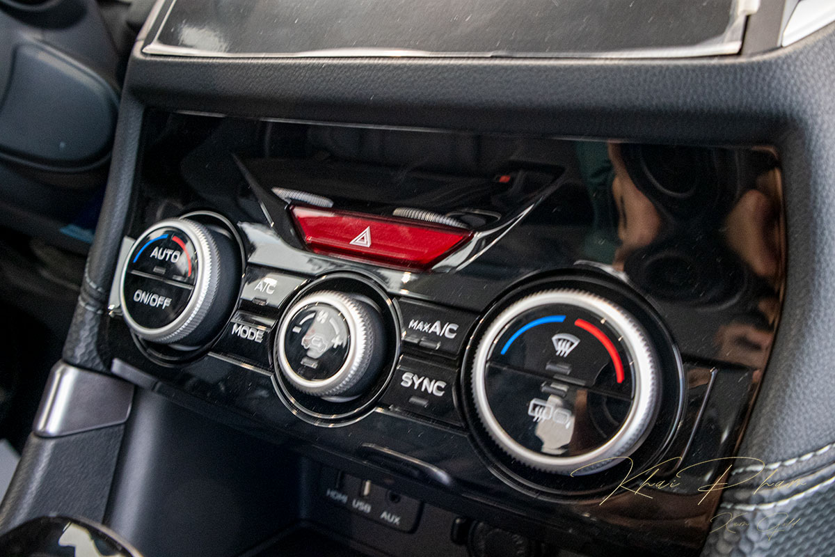 Ảnh chụp điều hoà xe Subaru Forester 2020 1w