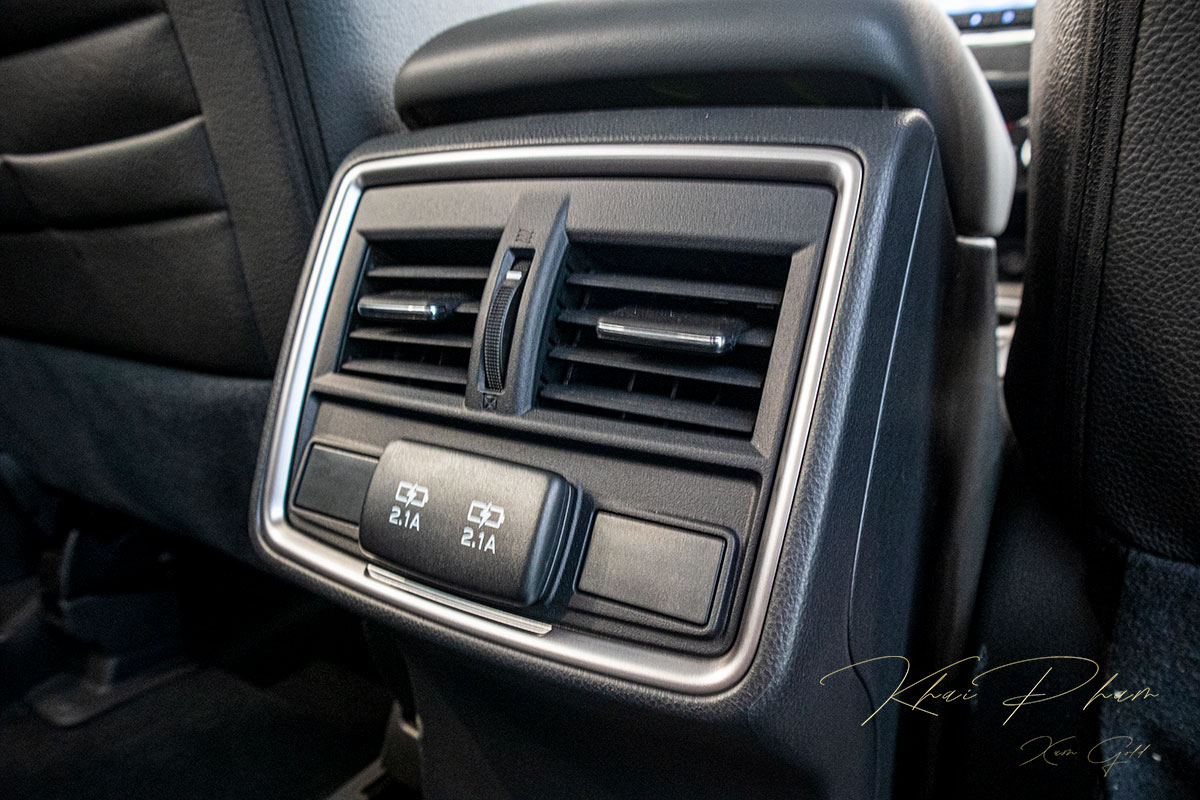 Ảnh chụp cửa gió điều hoà xe Subaru Forester 2020 1w