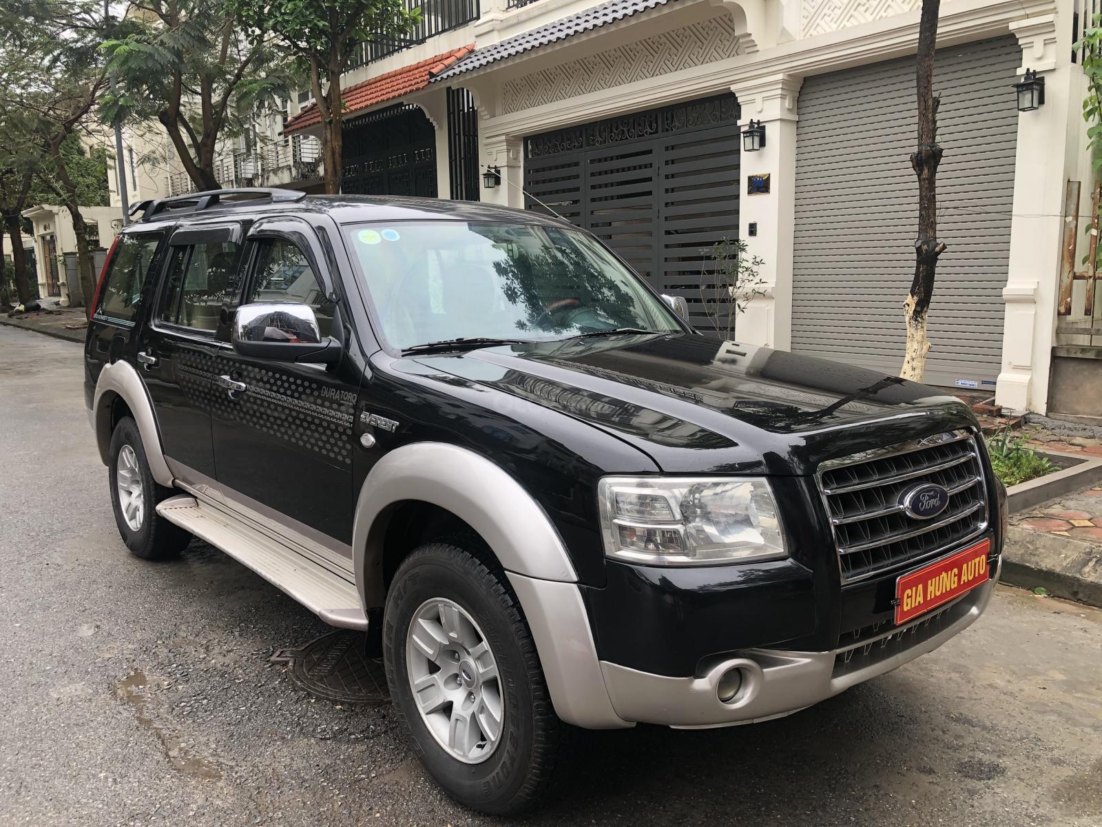 Bán xe Ford Everest 2007, màu đen