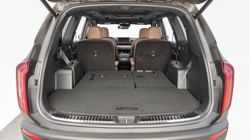 10 mẫu SUV ghế gập siêu rộng - Kia Telluride 2020 đa dụng.