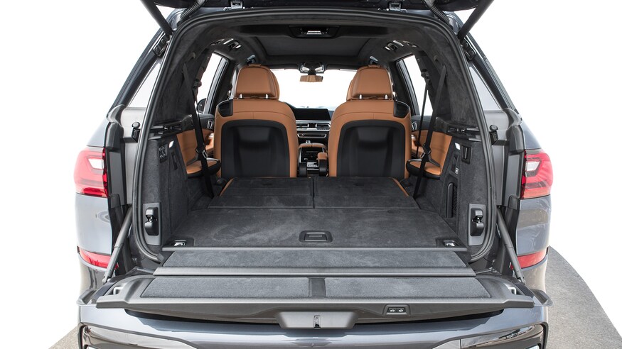 10 mẫu SUV ghế gập siêu rộng - BMW X7 2020 bấy nhiêu cũng chứa.