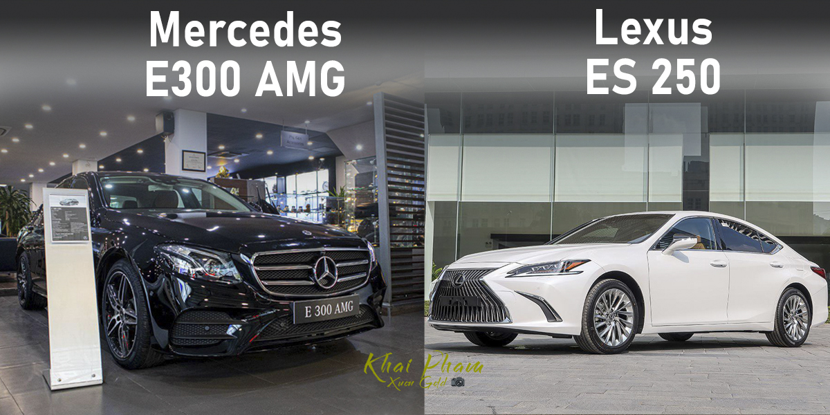 So sánh xe Mercedes-Benz E 300 AMG 2020 với Lexus ES 250 2020 â01