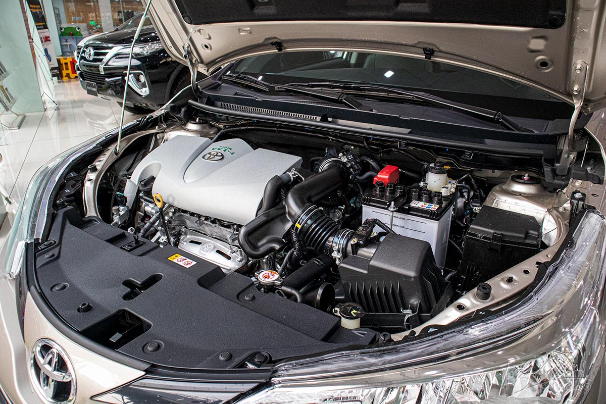 Đánh giá xe Toyota Vios 2020 phiên bản 1.5E MT: Động cơ và hộp số không thay đổi.
