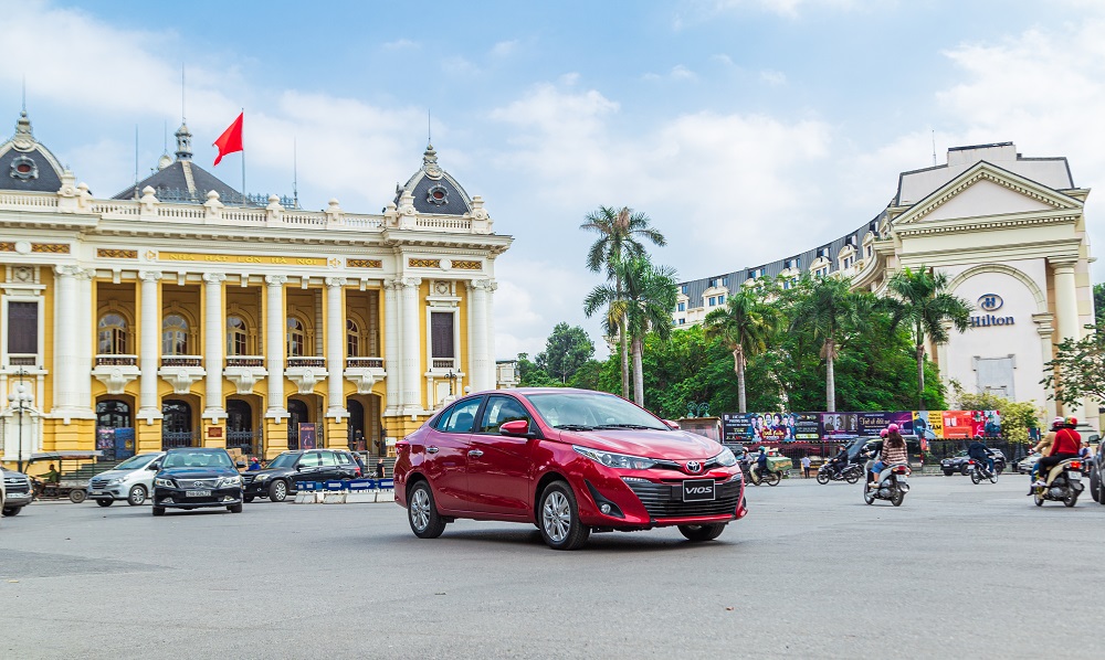 Doanh số bán hàng của Toyota Việt Nam tăng so với tháng trước 1