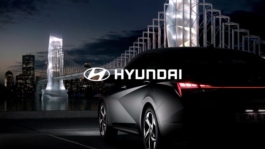 Hyundai Elantra 2021 thế hệ mới hé lộ thiết kế nội ngoại thất trước giờ G - Ảnh 1.