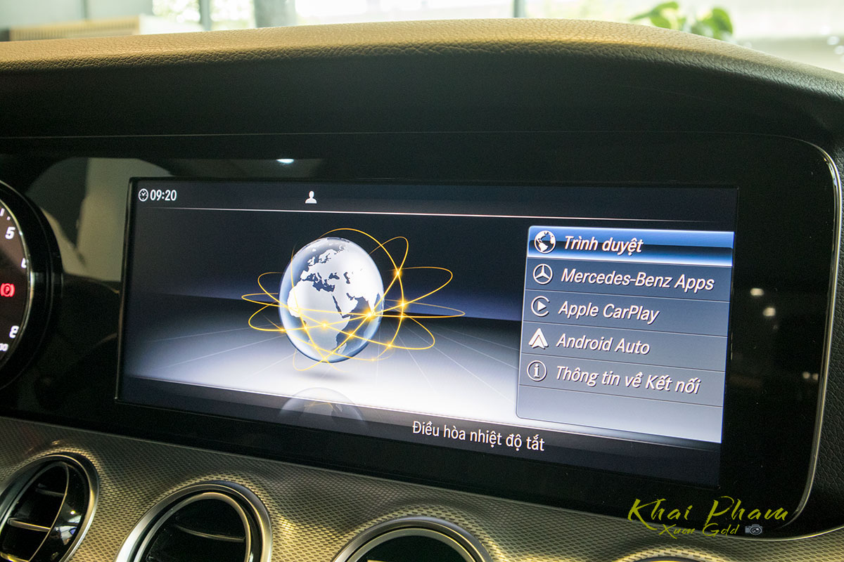 Ảnh chụp màn hình xe Mercedes-Benz E 180 2020