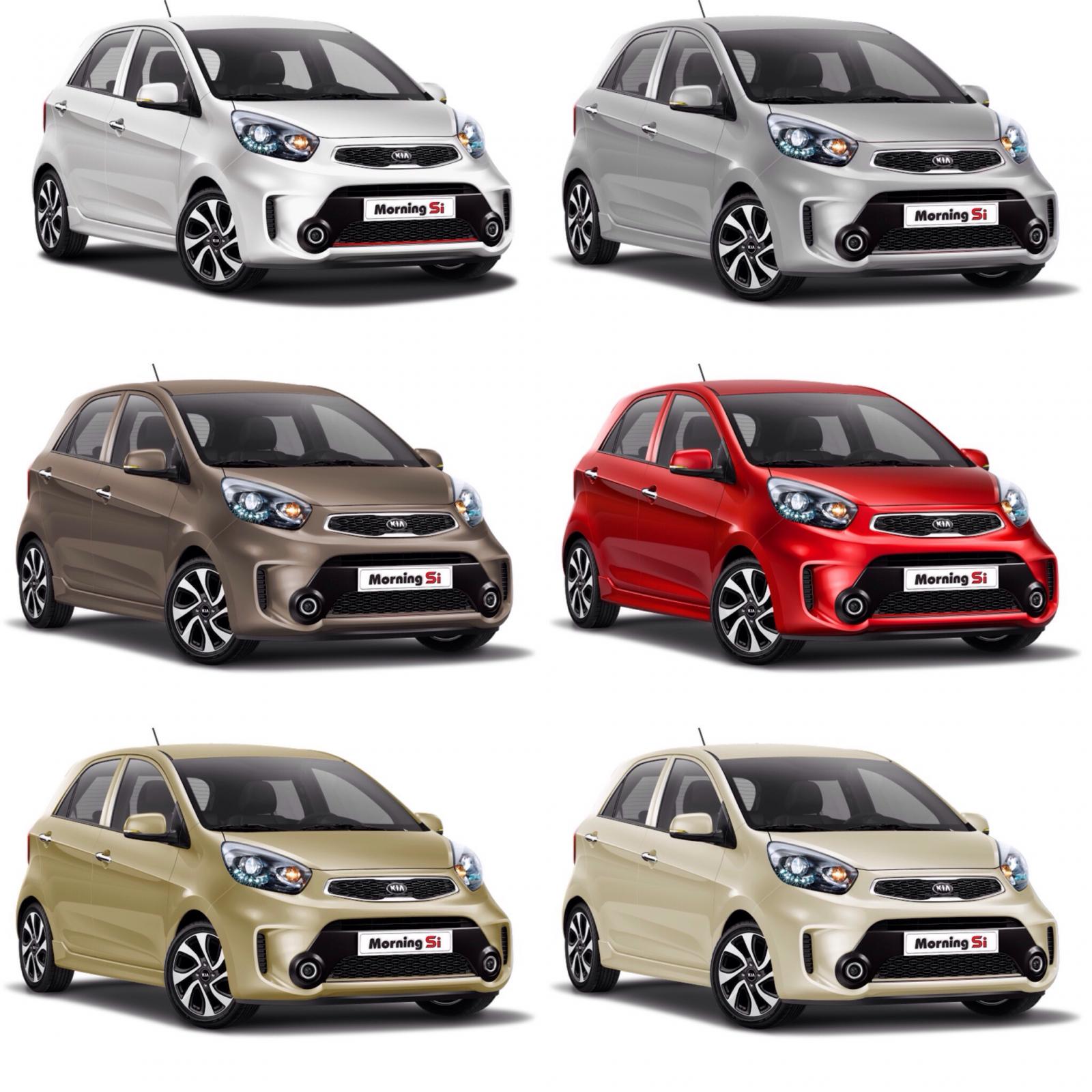 Ngoại thất xe Kia Morning 2019 Ngoại thất xe Kia Morning 2019