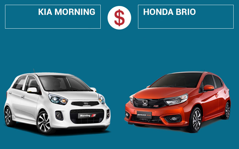 So sánh xe Kia Morning với Honda Brio 2019 So sánh xe Kia Morning với Honda Brio 2019