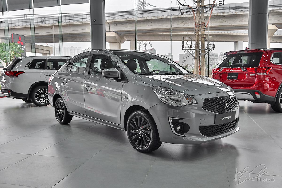 Ngoại hình của Mitsubishi Attrage 2019 Ngoại hình của Mitsubishi Attrage 2019.