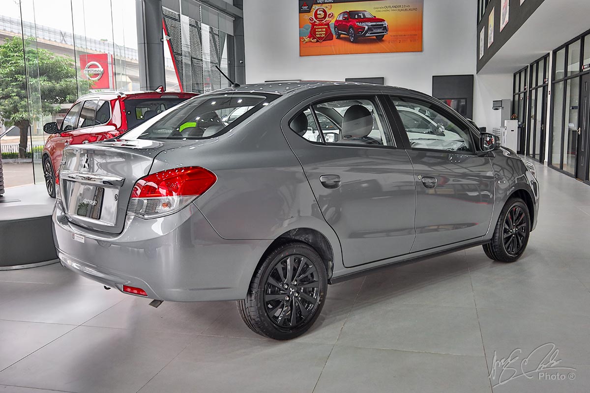 Đuôi xe của Mitsubishi Attrage 2019 Đuôi xe của Mitsubishi Attrage 2019.