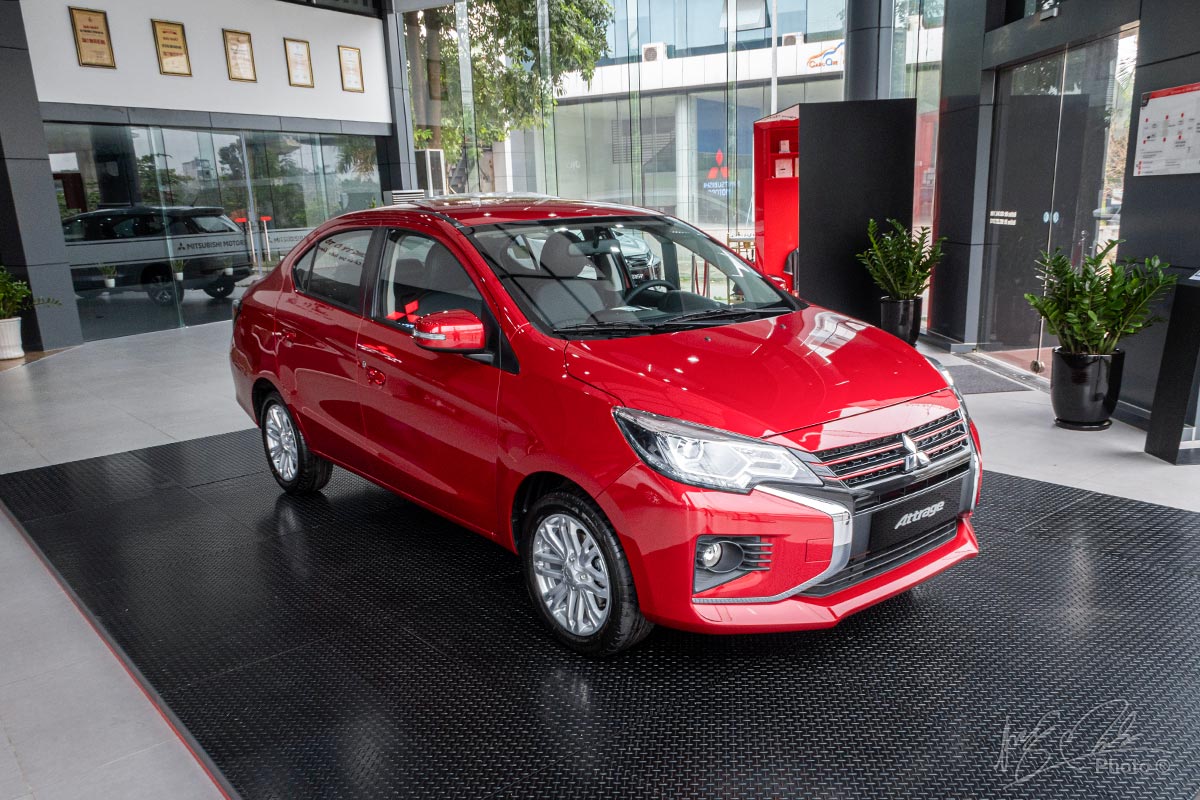 Ngoại hình của Mitsubishi Attrage 2020 Ngoại hình của Mitsubishi Attrage 2020.
