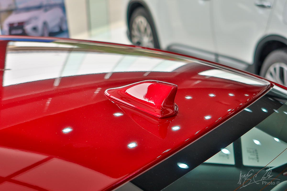 Ăng ten dạng vây cá mập của Mitsubishi Attrage 2020 Ăng ten dạng vây cá mập của Mitsubishi Attrage 2020.