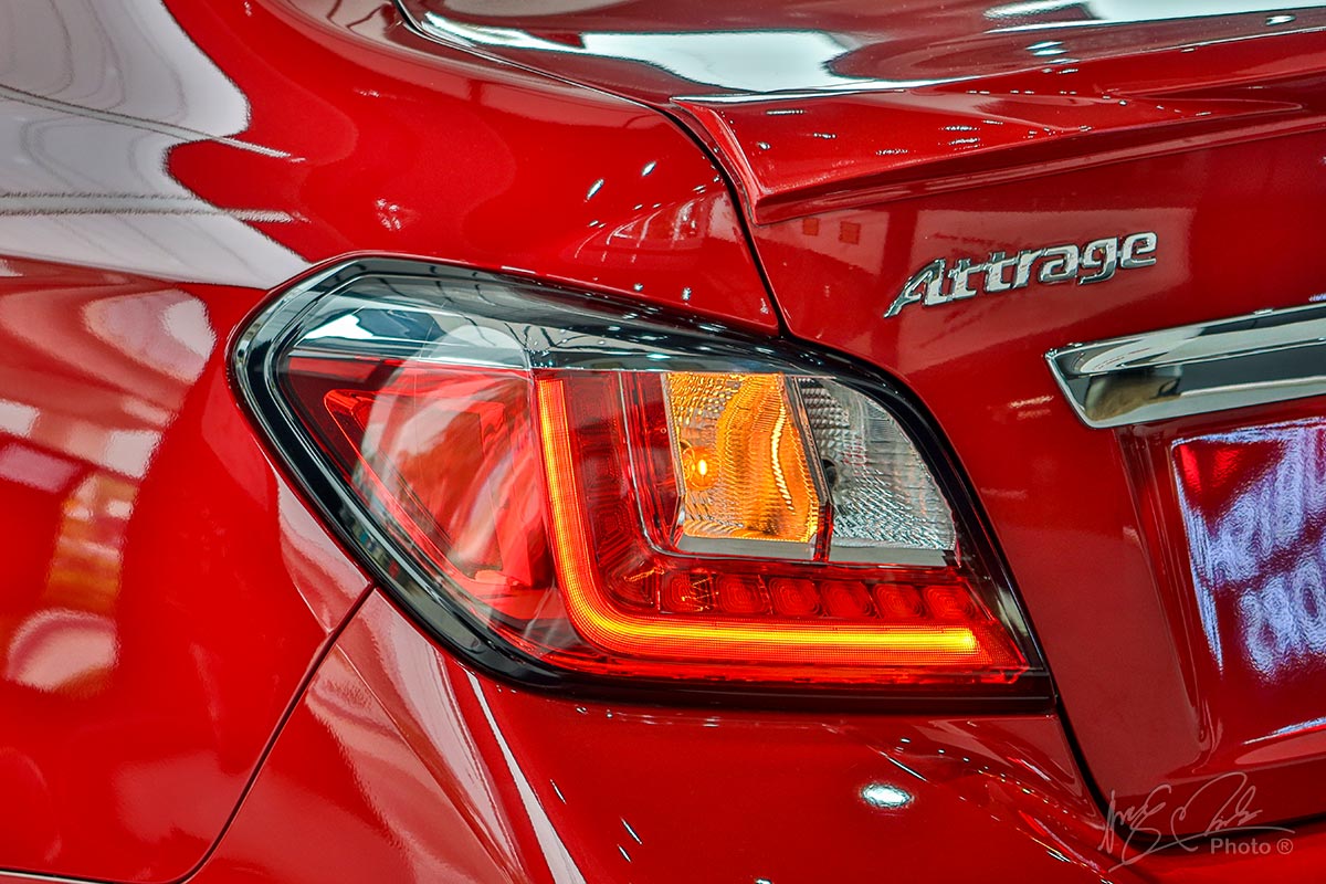 Cụm đèn hậu của Mitsubishi Attrage 2020