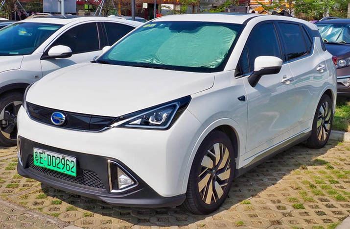Mẫu xe của Trung Quốc tên là Trumpchi GE3.