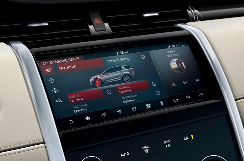 Land Rover Discovery Sport R-Dynamic 2020 sở hữu trang bị tối tân.