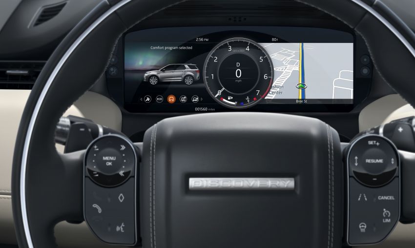 Land Rover Discovery Sport R-Dynamic 2020 trang bị hiện đại.