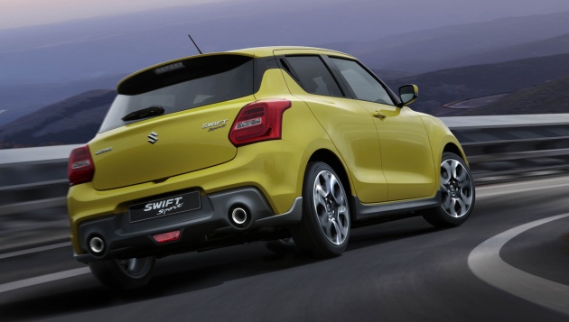 Suzuki Swift Sport 2020 trang bị động cơ lai để đối phó với quy định khí thải siết chặt hơn.