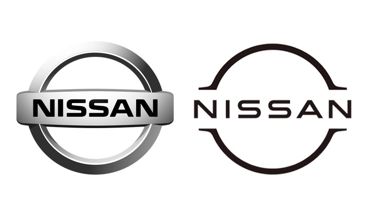 So sánh logo mới và logo cũ của Nissan 1