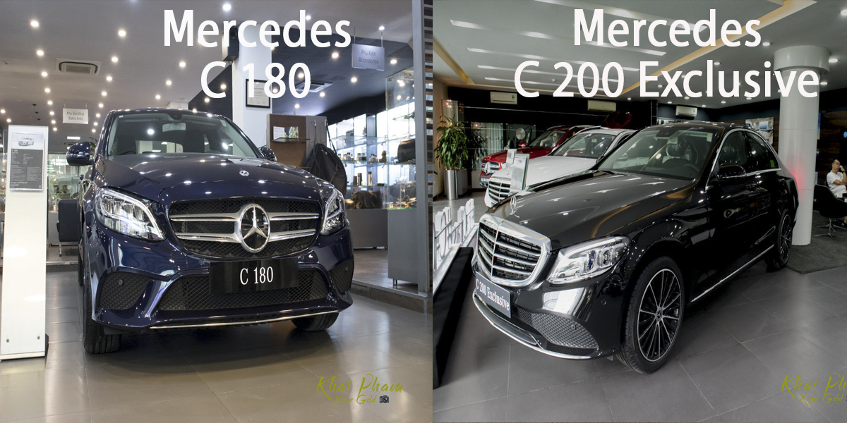 Ảnh chụp xe Mercedes-Benz C 180 và C 200 Exculusive 2020