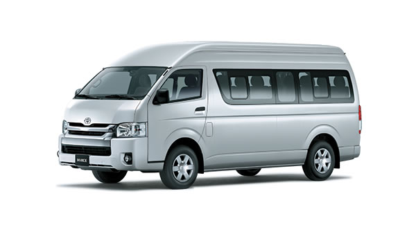 Ngoại thất Toyota Hiace Ngoại thất Toyota Hiace
