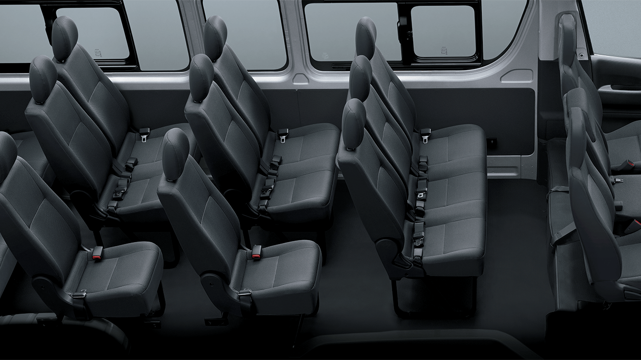 Nội thất Toyota Hiace Nội thất Toyota Hiace