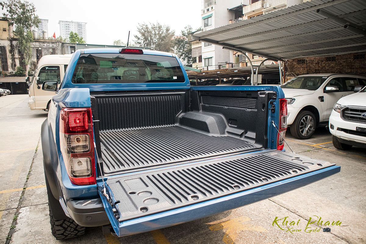 Ảnh chụp thùng xe Ford Ranger Raptor 2020 